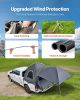 Truck Tent 8.0-8.2ft Waterproof PU2000 Truck Bed Camping Tent 2-3 Person