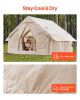 Inflatable Tent for Camping 4-6 Person Glamping Tent with Pump Easy Set up