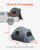 Truck Tent 5.0-5.2ft Waterproof PU2000 Truck Bed Camping Tent 2-3 Person