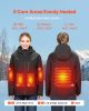 VEVOR Heated Jacket for Men with 7.4V Battery, Soft Shell Electric Heating Coat